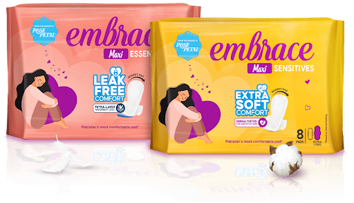 comfortable pads for ladies