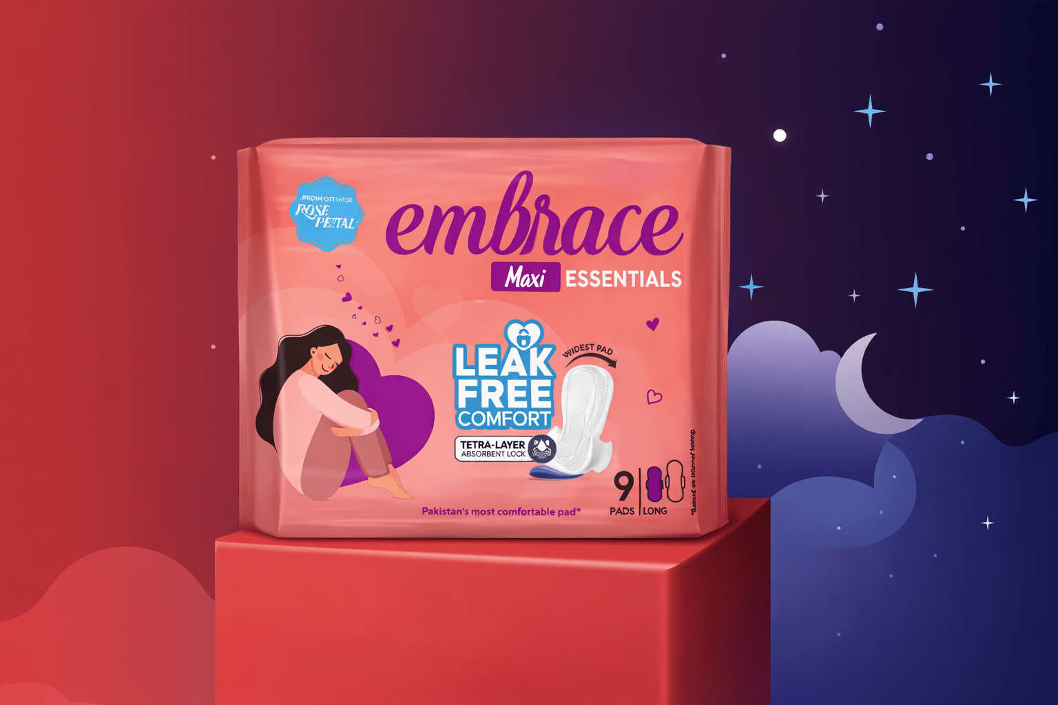embrace Overnight Pads